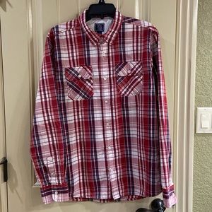 Plaid Button Down by Black Jack Label.  EUC!